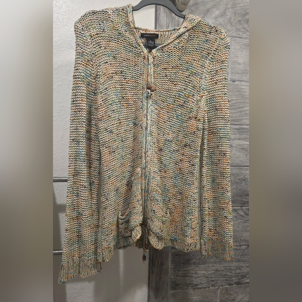 BCBGMaxAzria Multicolor Knit Sweater